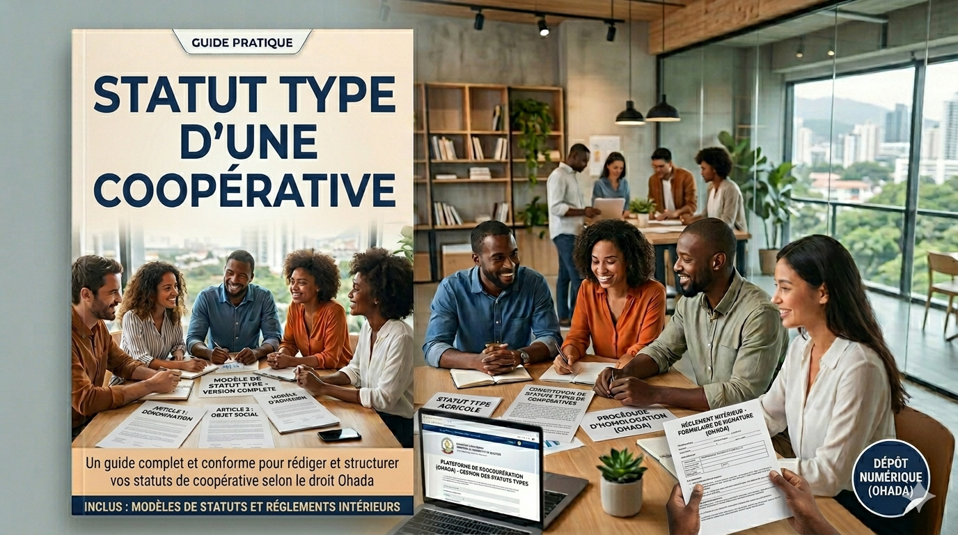 Statut type d'une coopérative.